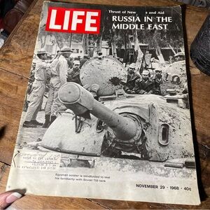 Life magazine Nov 29 1968 - Russia in The Middle East WOW TAKE A LOOK NOW
